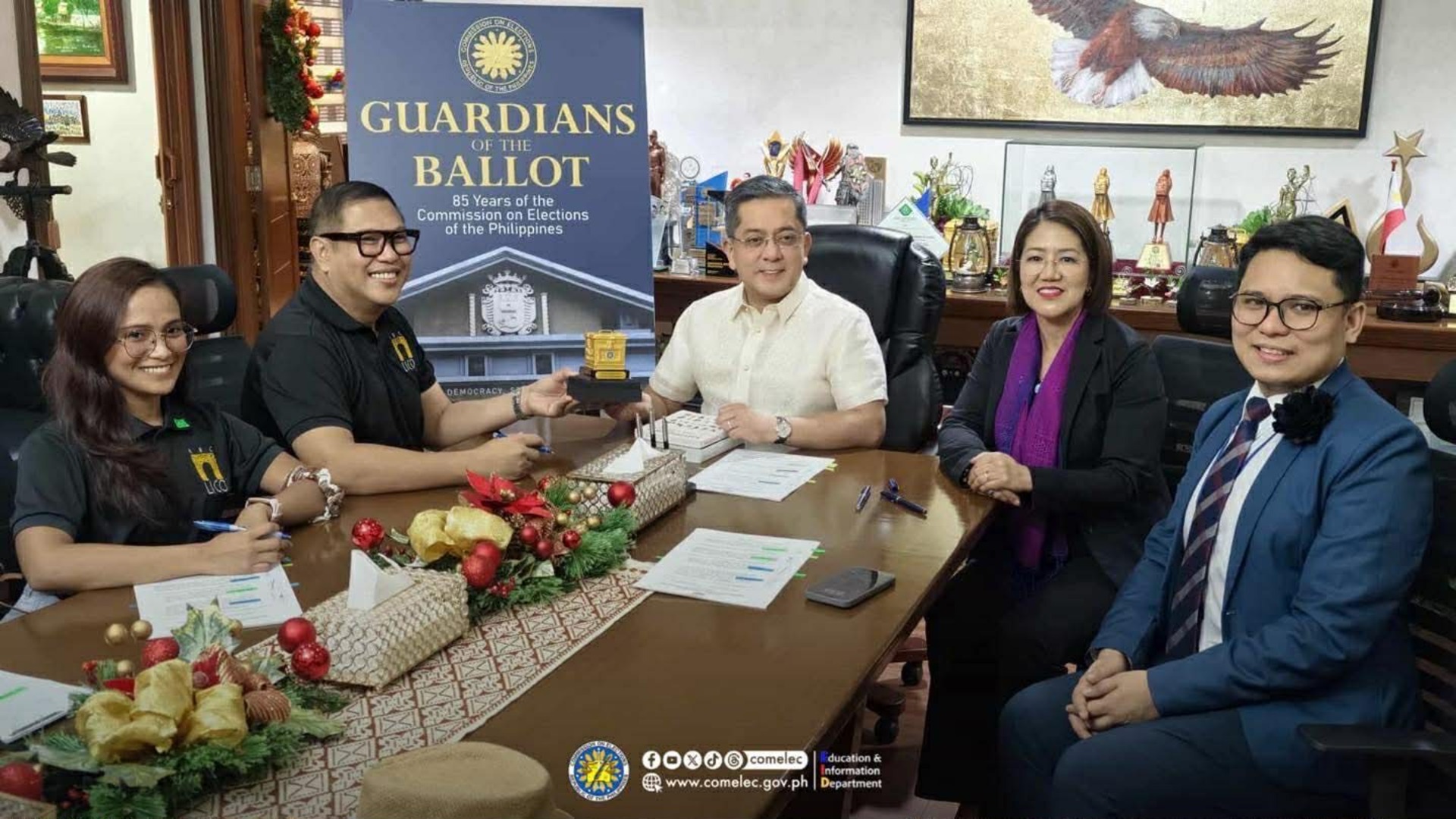 COMELEC Chairman George Erwin M. Garcia Leads Launch of Commemorative Volume Marking 85 Years of Electoral Service