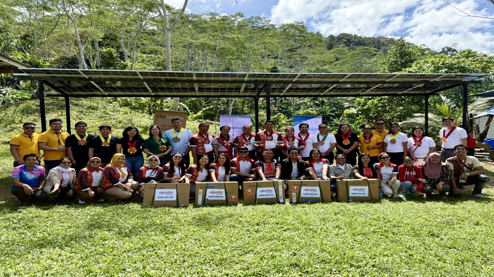 Aboitiz Foods Powers Iligan Last-Mile Schools with Solar Energy, Digital Connectivity