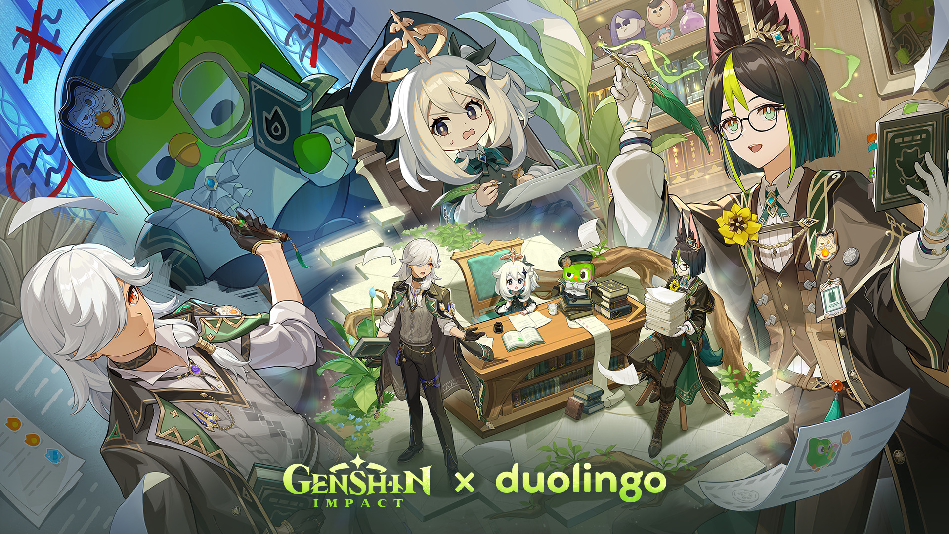 Genshin Impact and Duolingo Team Up For a Learning Adventure in the Duolingo App!