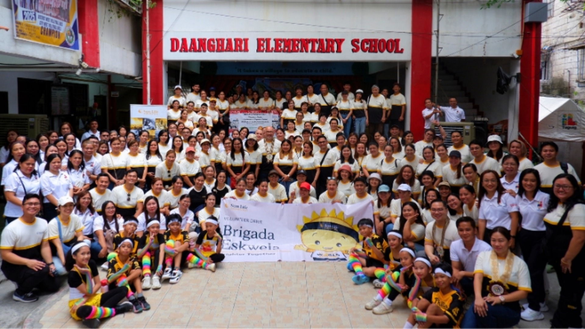 Sun Life Foundation Transforms Four Schools Through Brigada Eskwela