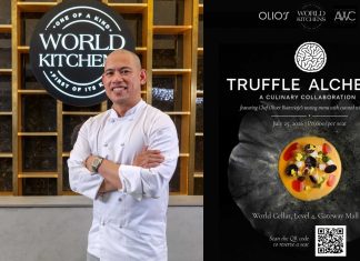 World Cellar Presents Truffle Alchemy, an Exclusive 🍷 Dinner Featuring Chef Oli Buenviaje