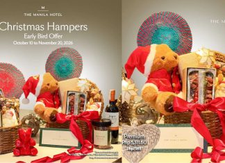 The Manila Hotel Welcomes the Holiday Season with 30% Off Christmas Hampers